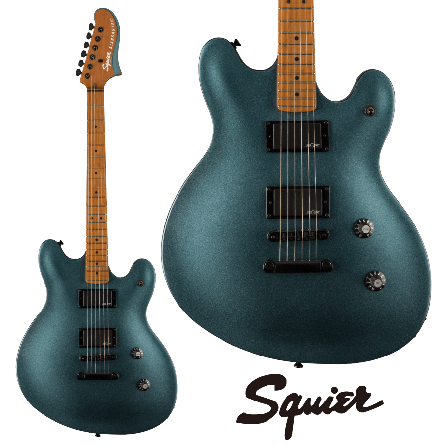 Squier Starcaster エレキギター ブルー SQUIER ( スクワイヤ ) Contemporary Active Starcaster Ice