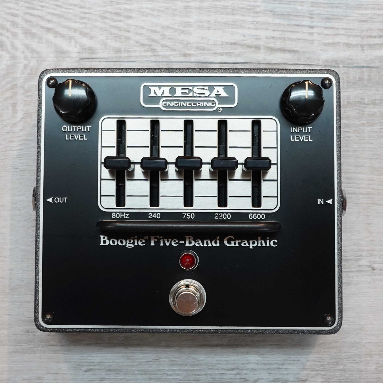 Mesa Boogie FIVE-BAND GRAPHIC イコライザー 5-Band Graphic EQ | MESA/Boogie®