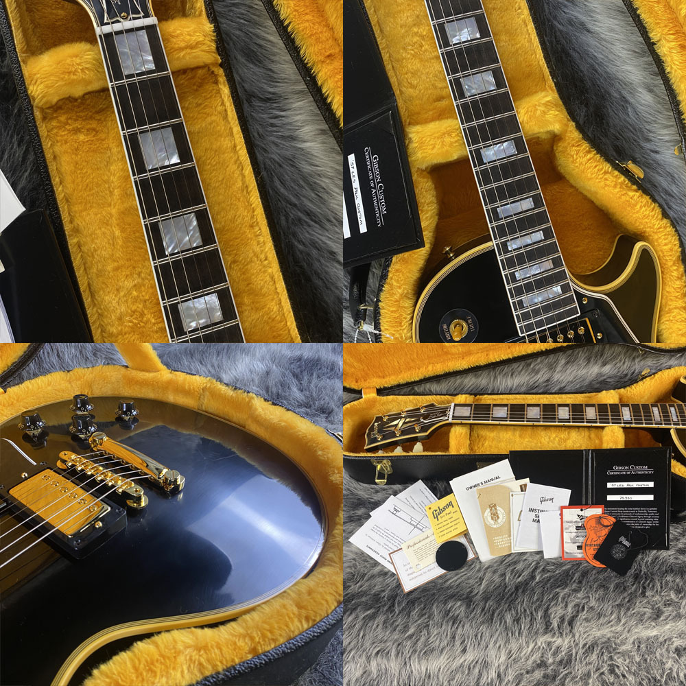 Gibson Custom Shop 1957 Les Paul Custom Reissue 2-Pickup VOS Ebony