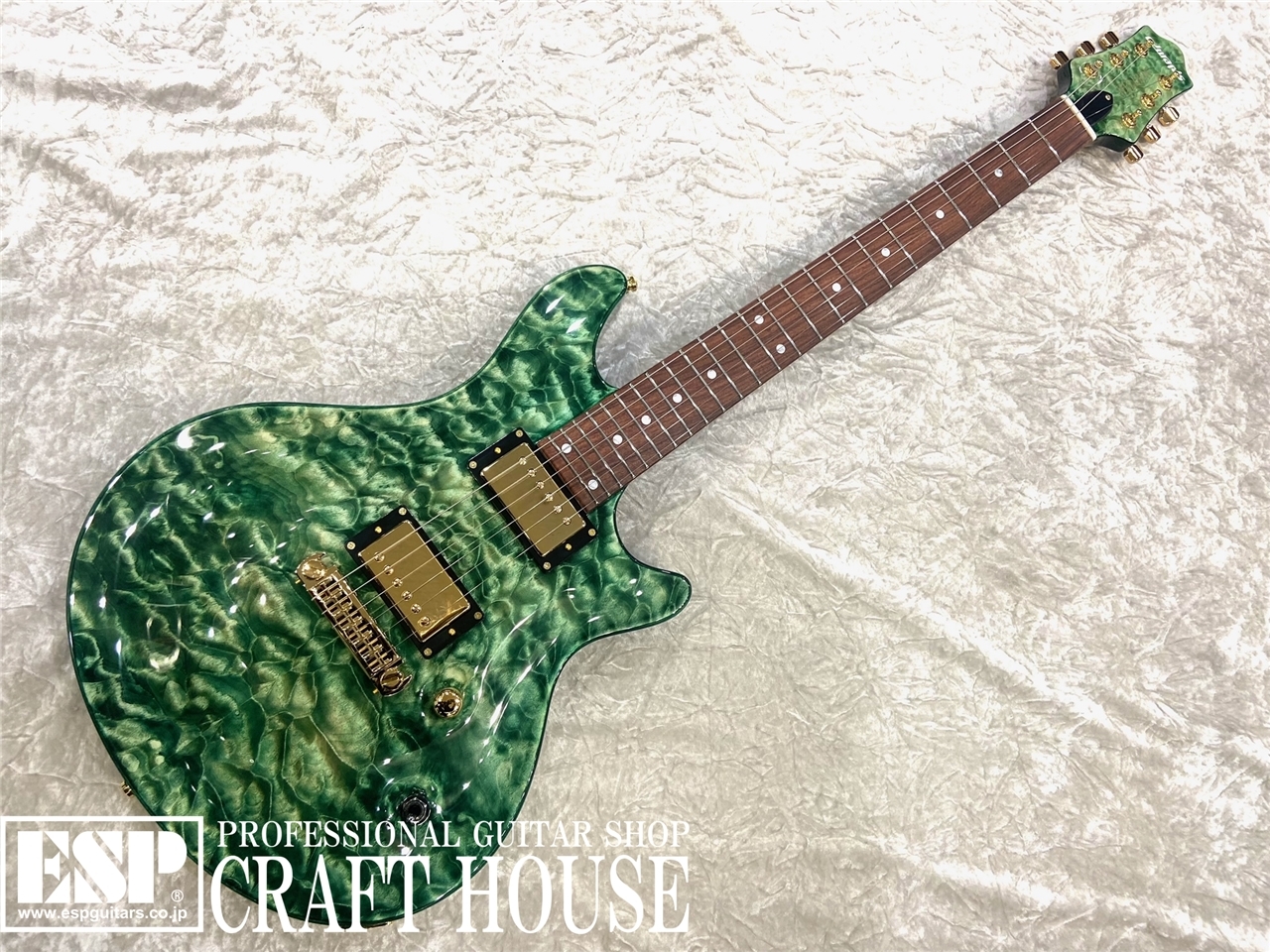 EDWARDS E-U-HL2 / Malachite Green（新品/送料無料）【楽器検索 