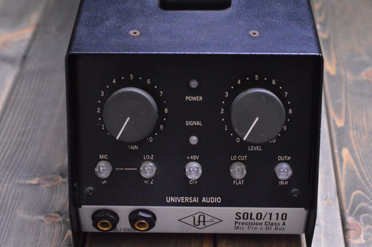 【値下げ不可】UNIVERSAL AUDIO SOLO/110 マイクプリアンプ UNIVERSAL AUDIO SOLO/110 ユニバーサルオーディオ 【 梅田茶屋町店