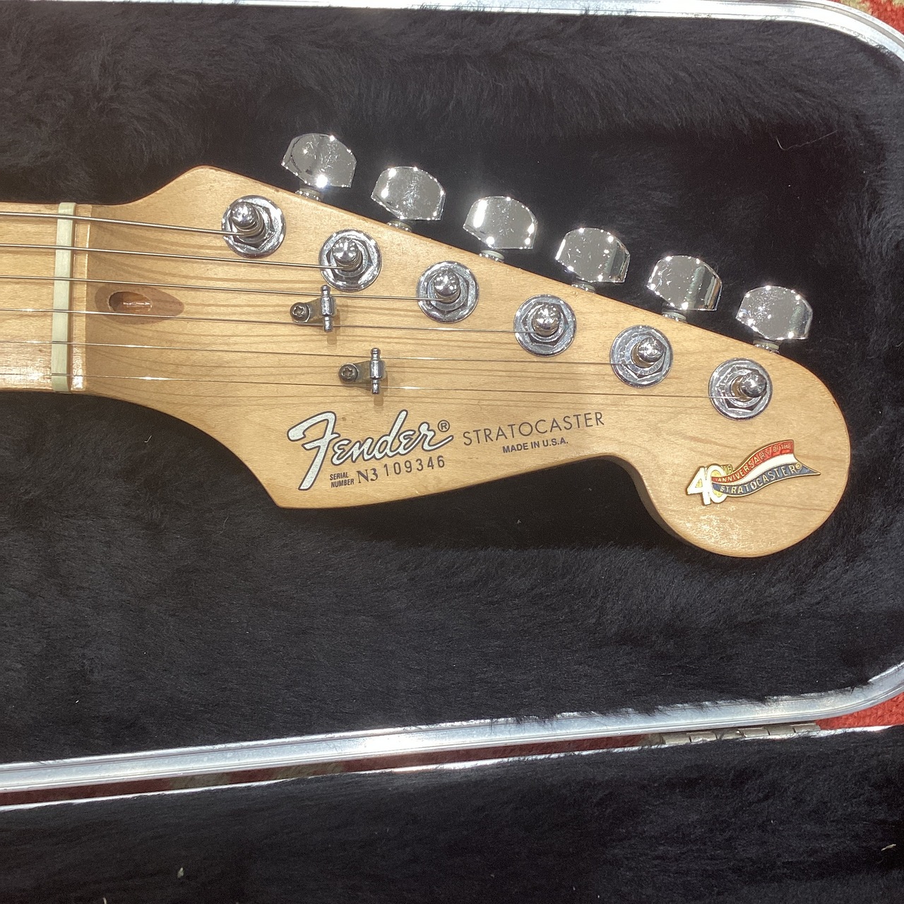 Fender 40th anniversary stratocaster【40周年記念モデル 】【現物画像】【生産完了品】（中古/送料無料）【楽器検索デジマート】