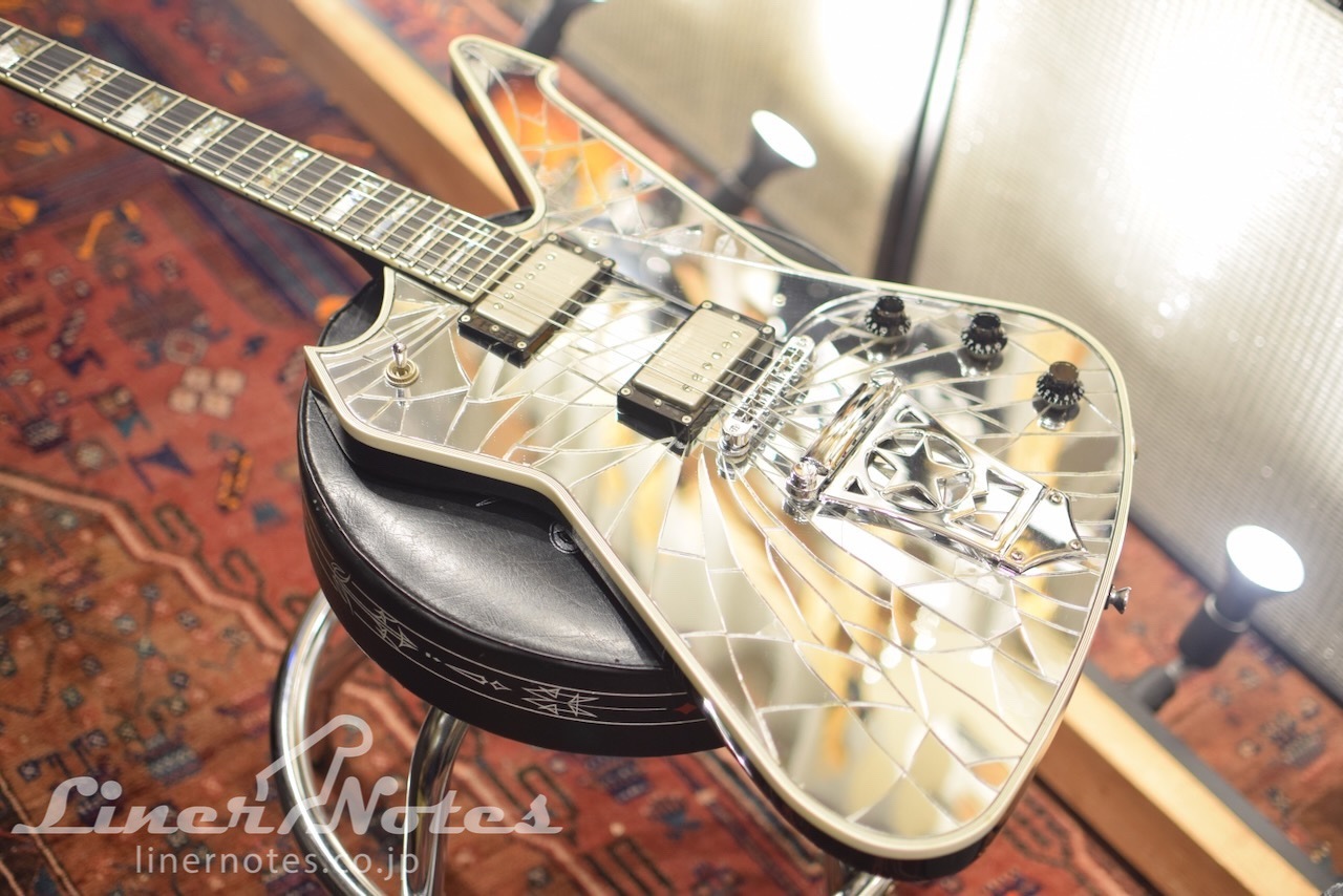 Washburn 1998 PS-2000 B FT Paul Stanley (Cracked Mirror)（中古