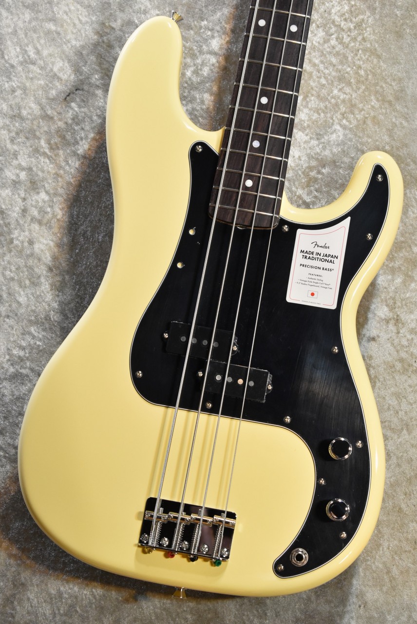 Fender Made in Japan Traditional 70s Precision Bass -Vintage White