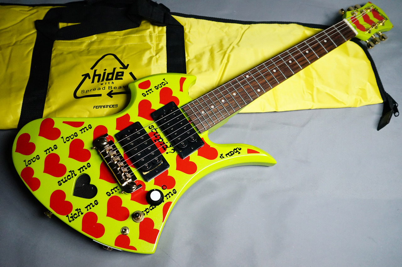 BURNY by FERNANDES MG-Jr. hideモデル ミニギター - 楽器、器材