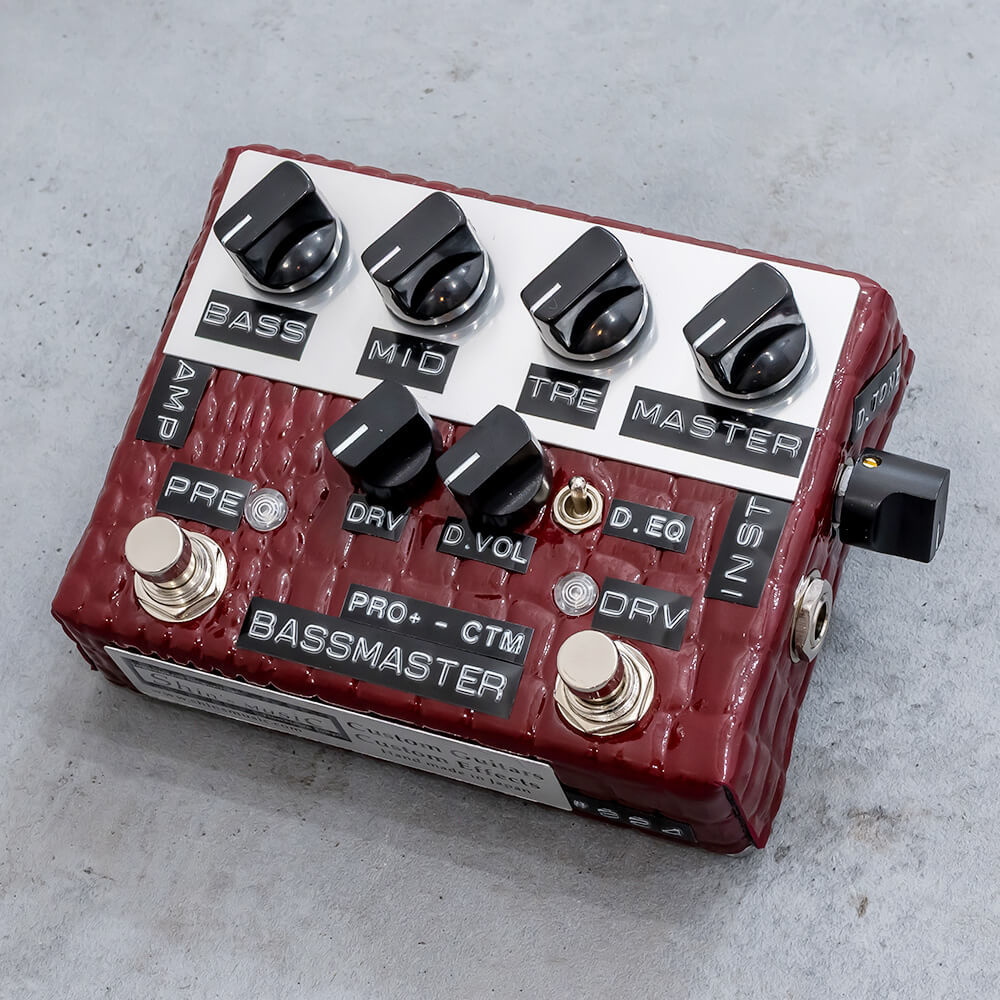 Shin's Music Bass Master Preamp Pro+ Bloody U.M.A. w/ Drive