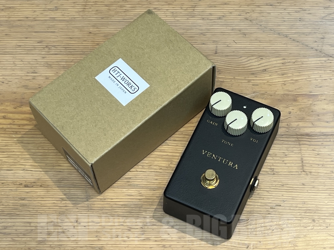 『最終値下げ』HTJ-WORKS VENTURA ギターエフェクター HTJ-WORKS VENTURA OVER DRIVE〈Black〉（新品/送料無料）【楽器