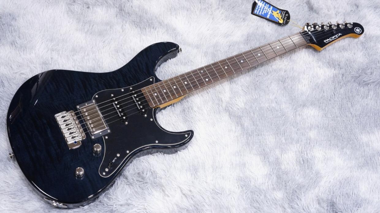 YAMAHA PACIFICA612VIIFM TBL (Trancelucent Black)（新品/送料無料