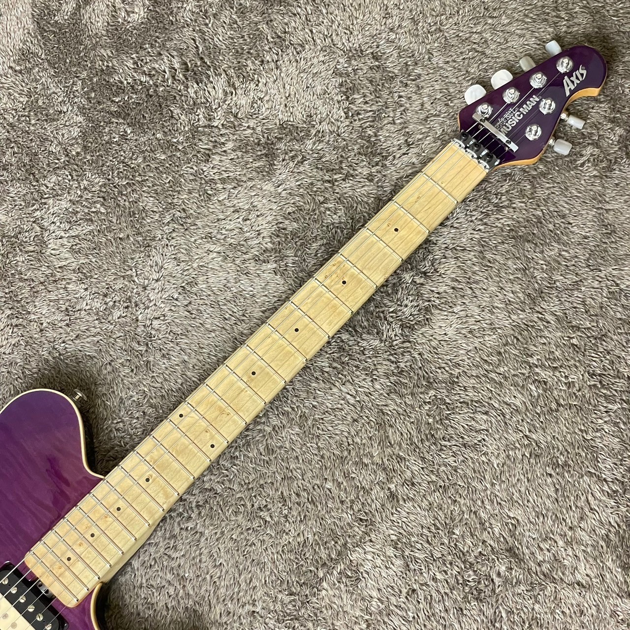 MUSIC MAN AXIS USA Trans Purple Flame Maple（中古/送料無料）【楽器 ...