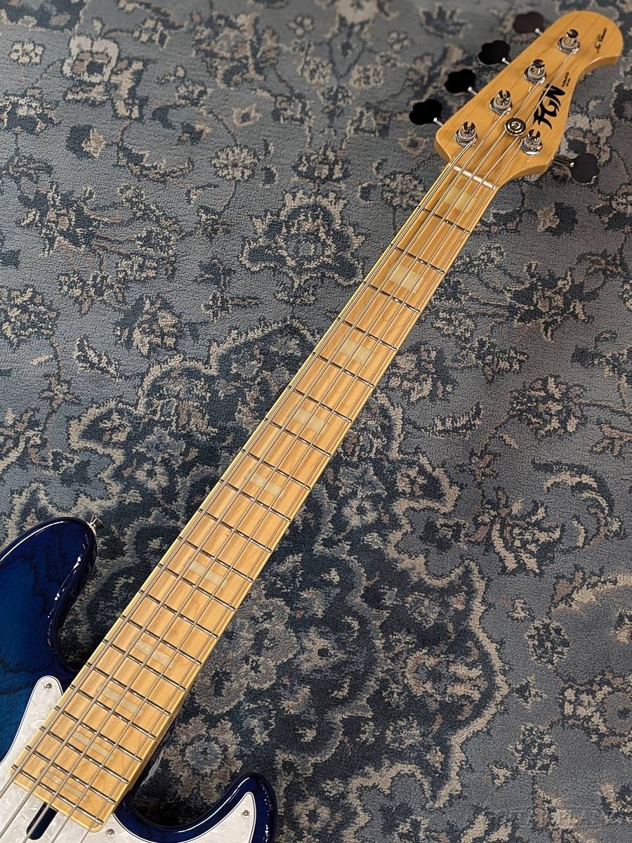 FUJIGEN(FGN) NJB100MBAHV -See Thru Blue Burst-（新品）【楽器検索