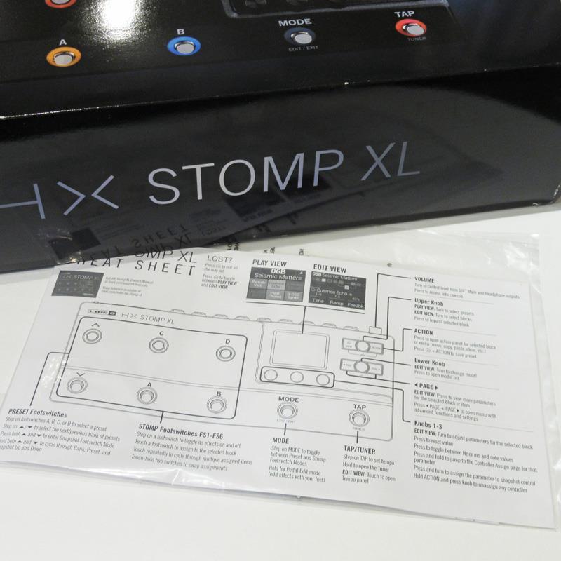 LINE 6 USED 中古 HX Stomp XL（ライン6）マルチエフェクター（中古