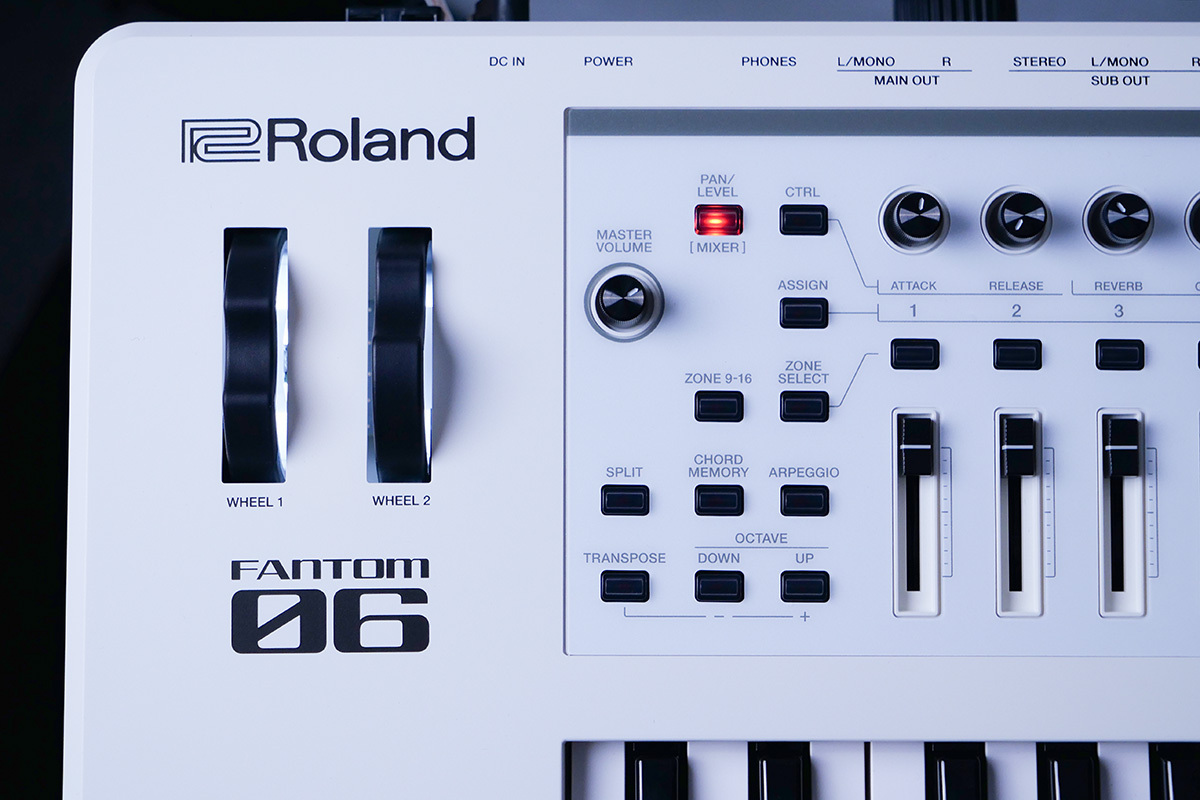 Roland FANTOM-06-SC 限定ホワイト 追加音源付属 61鍵盤 島村楽器限定 
