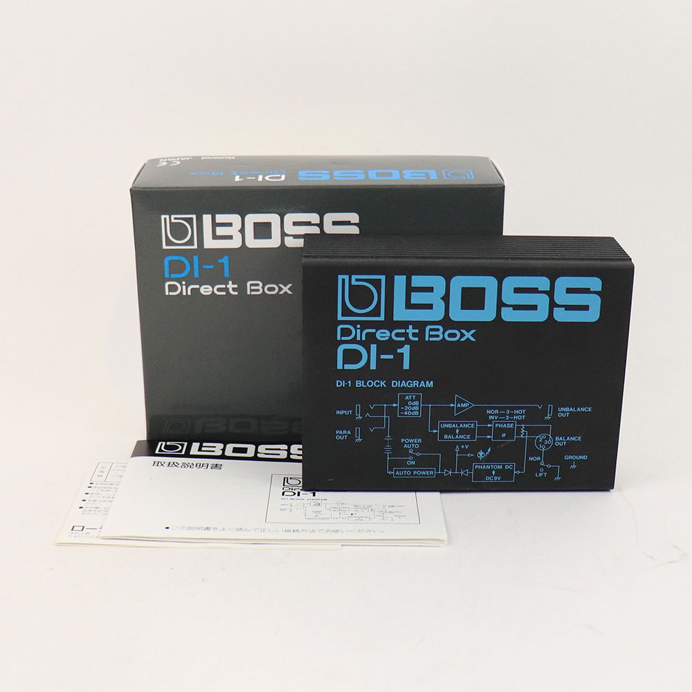 BOSS 【中古】 ダイレクトボックス DIボックス BOSS DI-1 Direct Box D.Iボックス