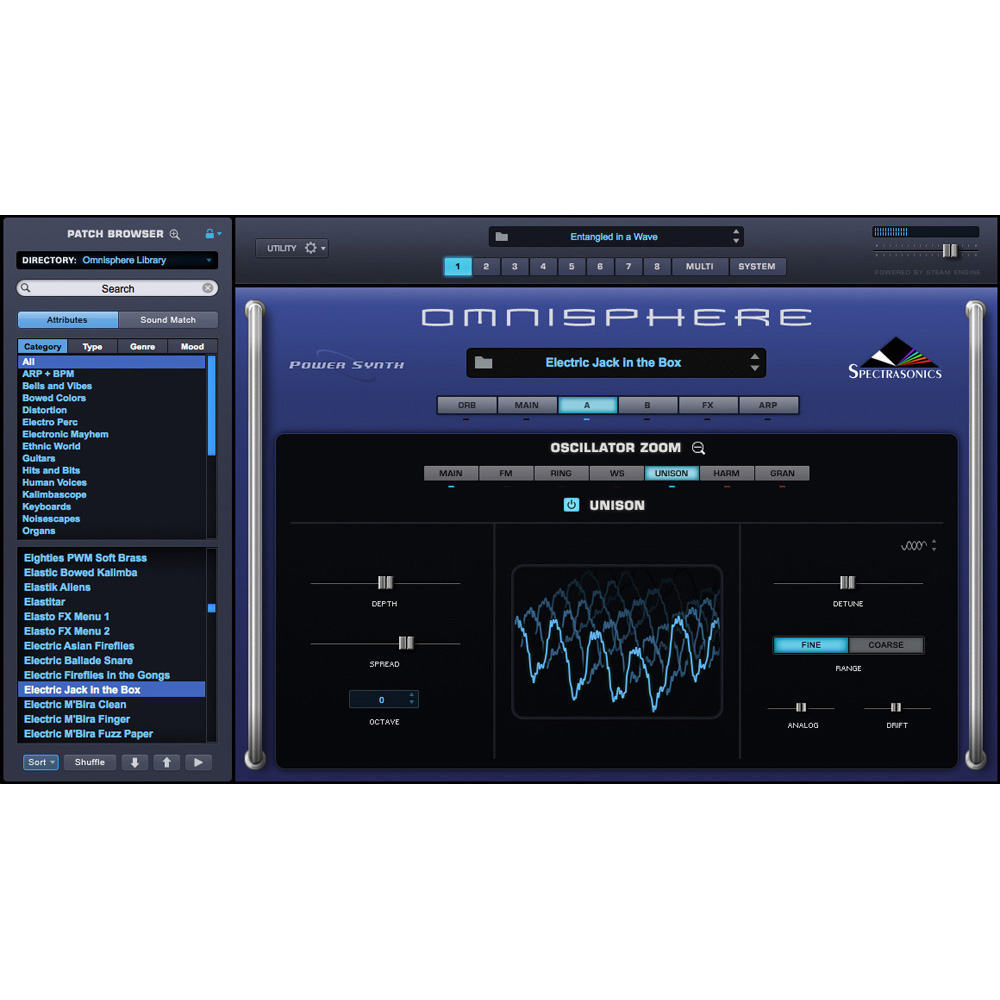 SPECTRASONICS スペクトラソニック Omnisphere 2 ソフトウェア シンセサイザー ソフトウェア音源 パッケージ（新品 /送料無料）【楽器検索デジマート】