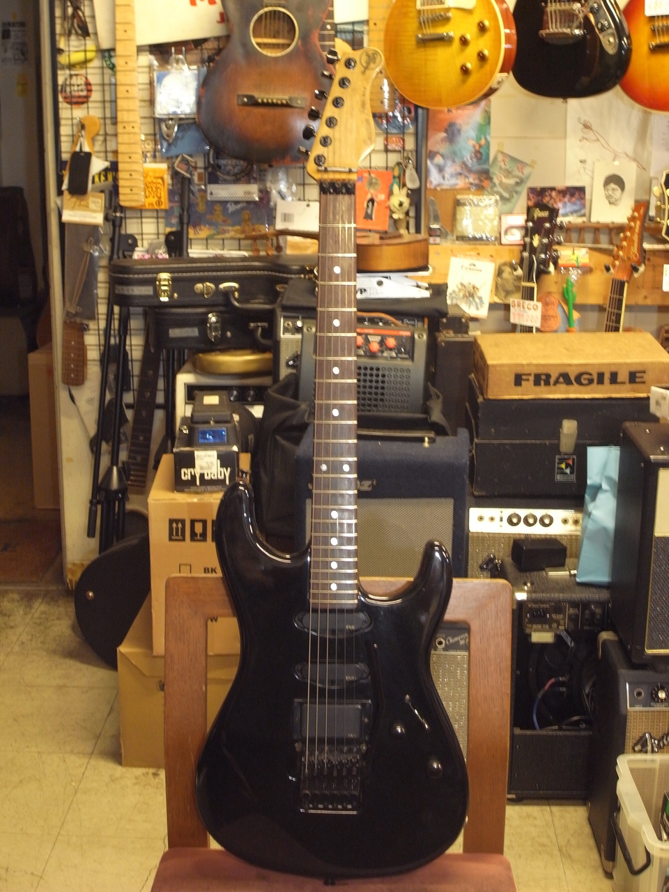 ギター Valley Arts Custom Pro USA Valley Arts 1992 #VA 01514 Custom Pro USA Interlock Neck