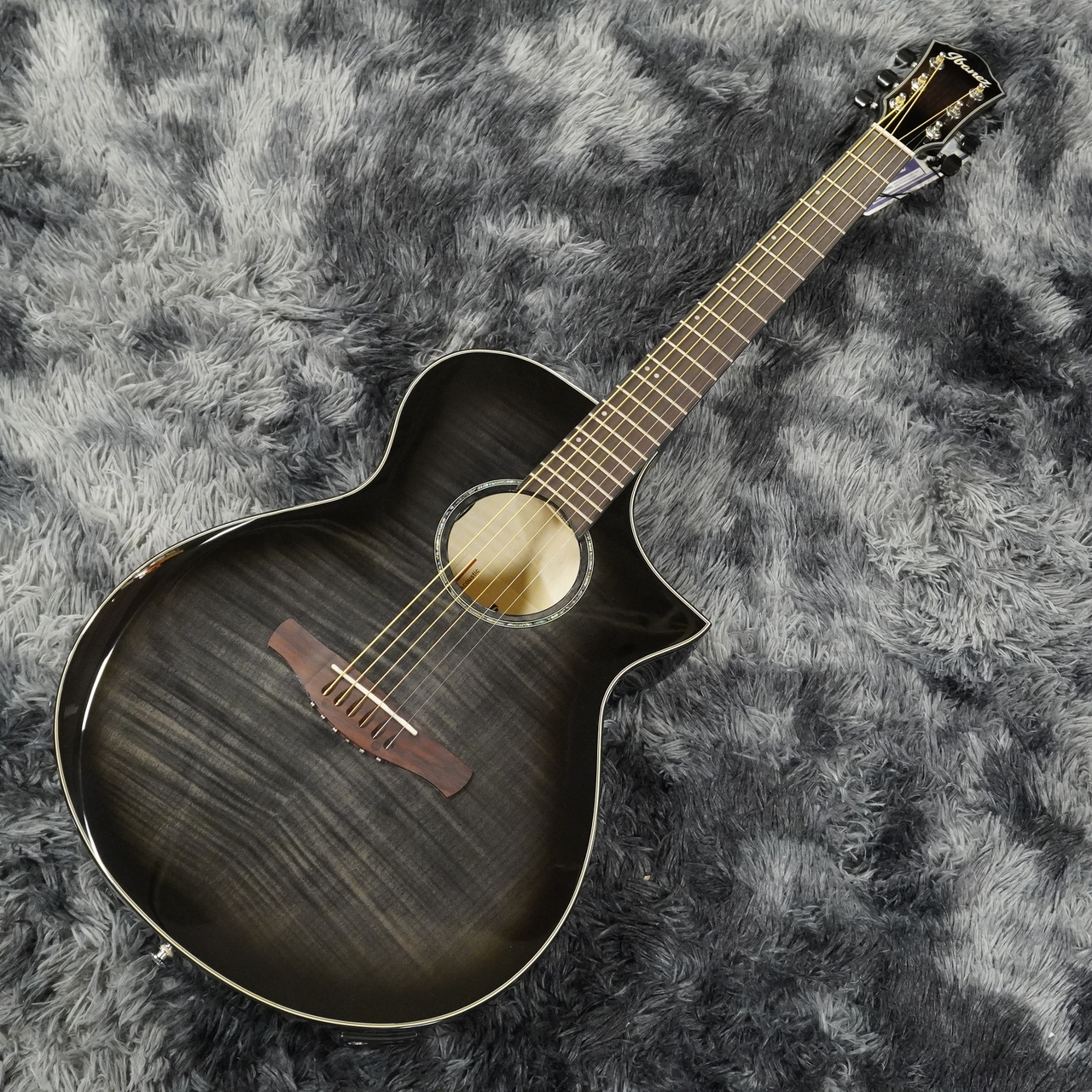 Ibanez AEWC400-TKS (Transparent Black Sunburst High Gloss)【特価