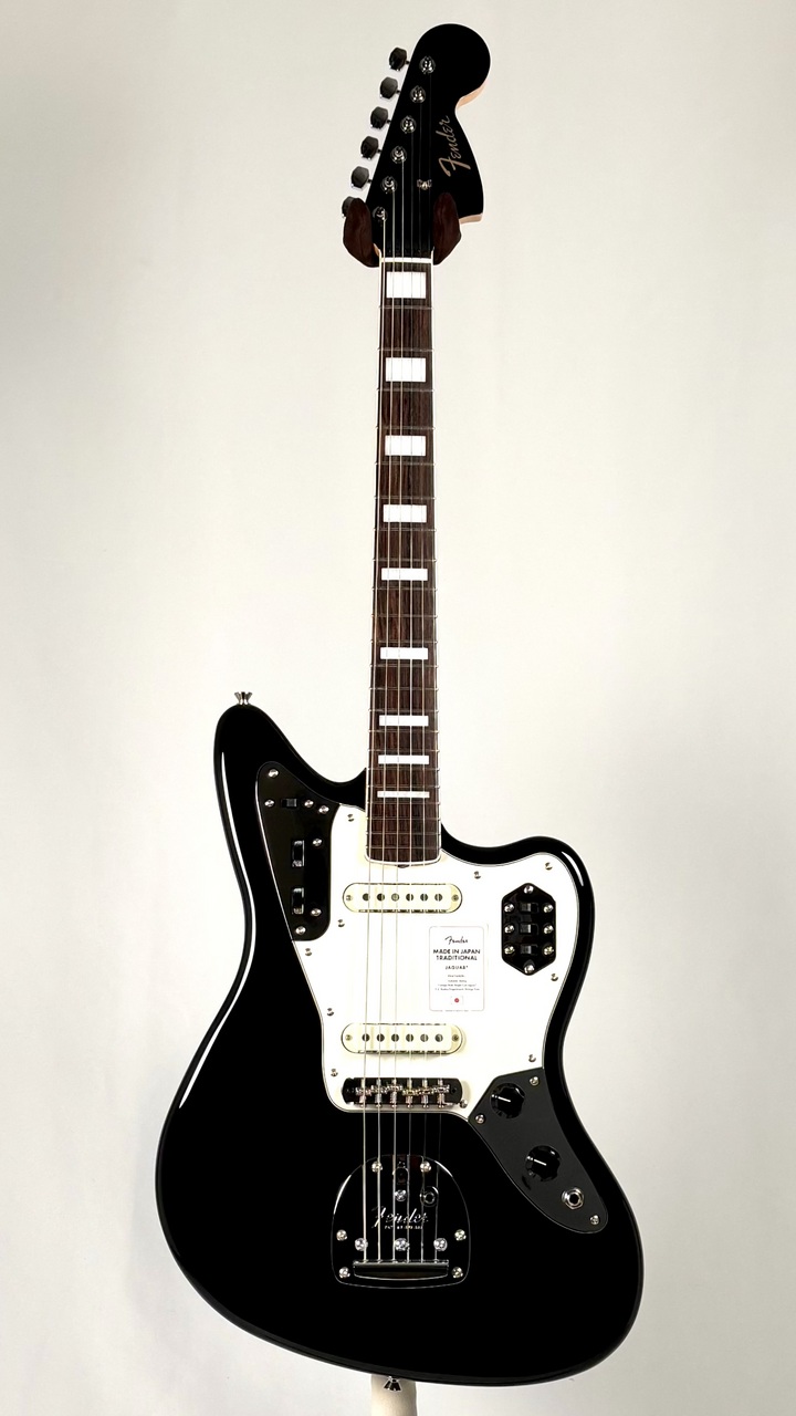GW限定価格 希少Maruhaピックギター ジャパンビンテージ　60年代 Fender Made in Japan Traditional Late 60s Jaguar -Black-【3.50kg