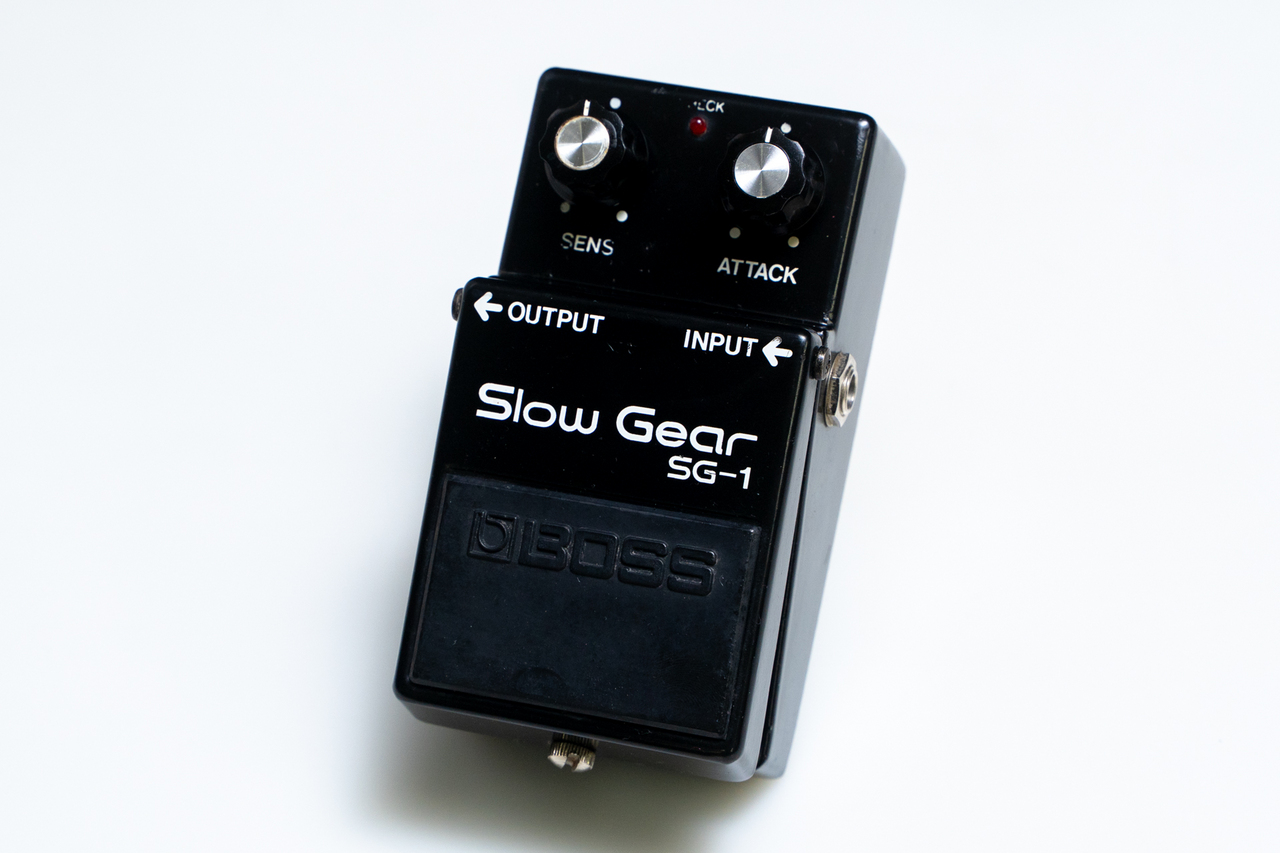 激レア BOSS SG-1 Slow Gear エフェクター 日本製 銀ネジ BOSS SG-1 Slow Gear Made In Japan 銀ネジ #8400【GIB横浜