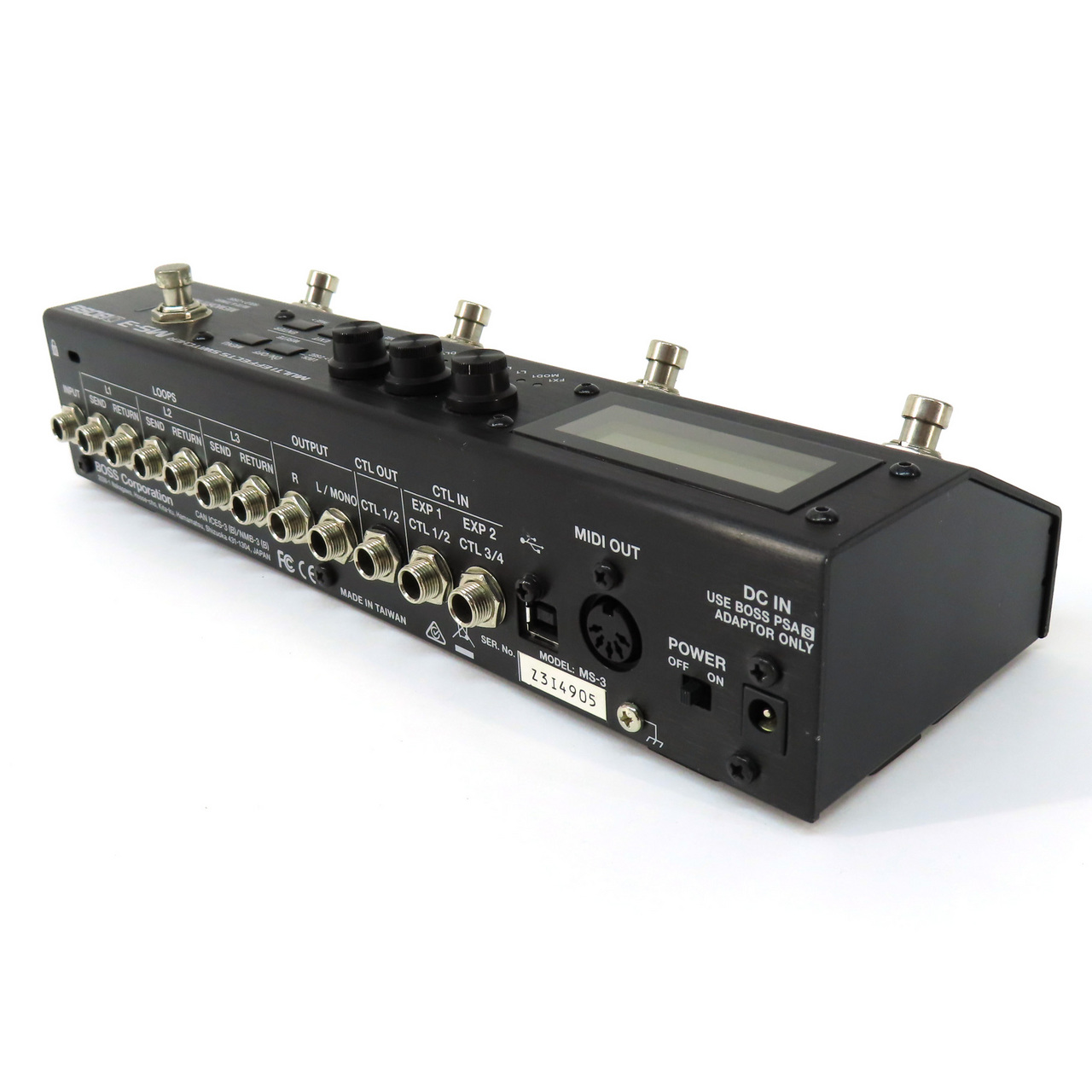 BOSS MS-3 MULTI EFFECTS SWITCHER（中古/送料無料）【楽器検索デジマート】