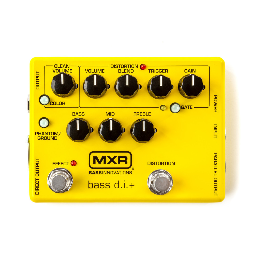 MXR Bass D.I.+ special Edition Yellow M80Y｜（新品/送料無料/並行 