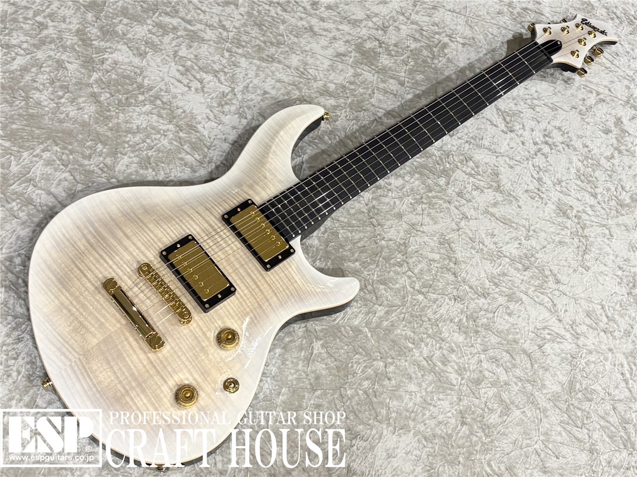 EDWARDS E-MYSTIQUE / See Thru White Sunburst（新品/送料無料