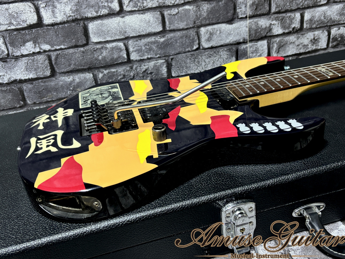 LTD GL-200K # BLK w/ Kamikaze Graphic 2012年製【George Lynch