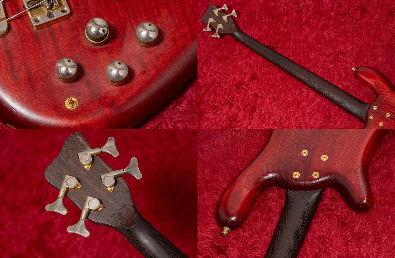 Warwick Streamer LX Jazzman 4st Burgundy Red Oil finish 2013