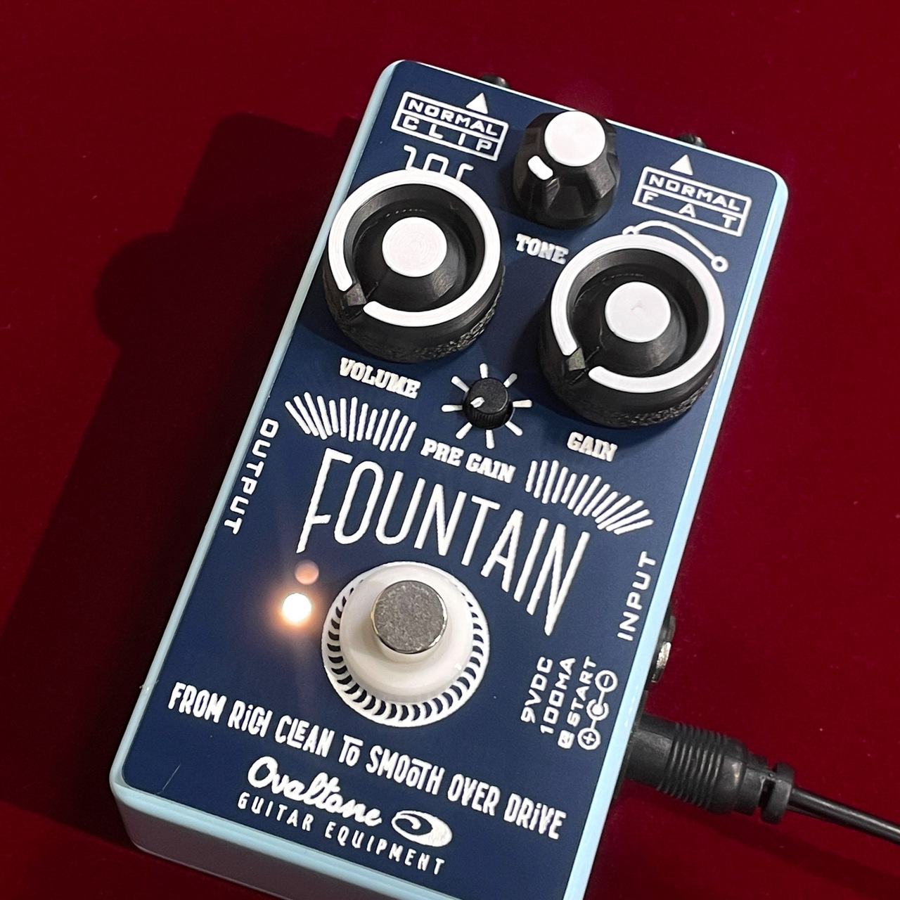 Ovaltone FOUNTAIN (2025～ ver.)【万能オーバードライブ】【内部30V