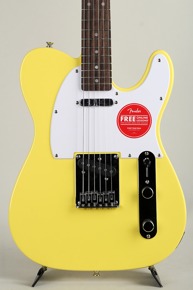 Squier by Fender Sonic Telecaster Laurel WP Canary Yellow【S/N