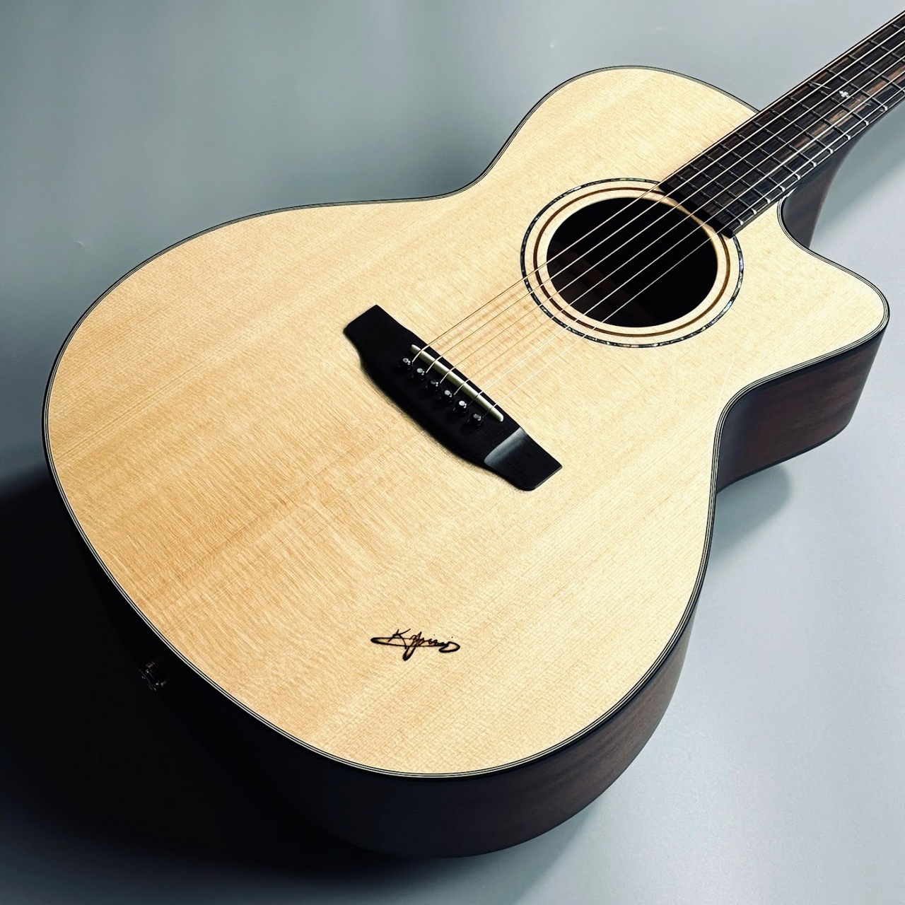 K.Yairi 【現物画像】 BM-65CE ナチュラル 木目 国産