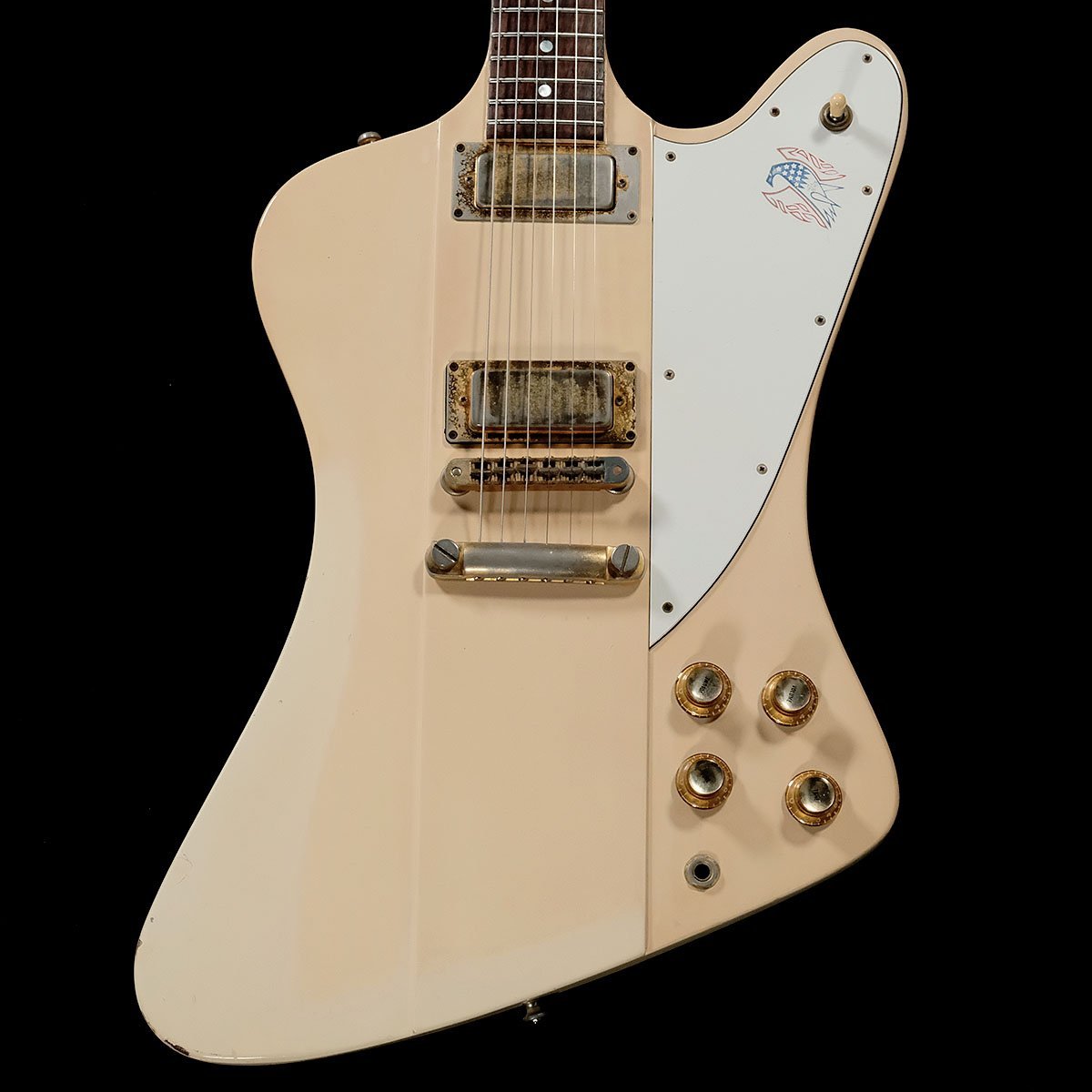 ロ*ロ様 ファイヤーバードタイプ ホワイトエレキギター ロ*ロ様 ファイヤーバードタイプ ホワイトエレキギター GIBSON