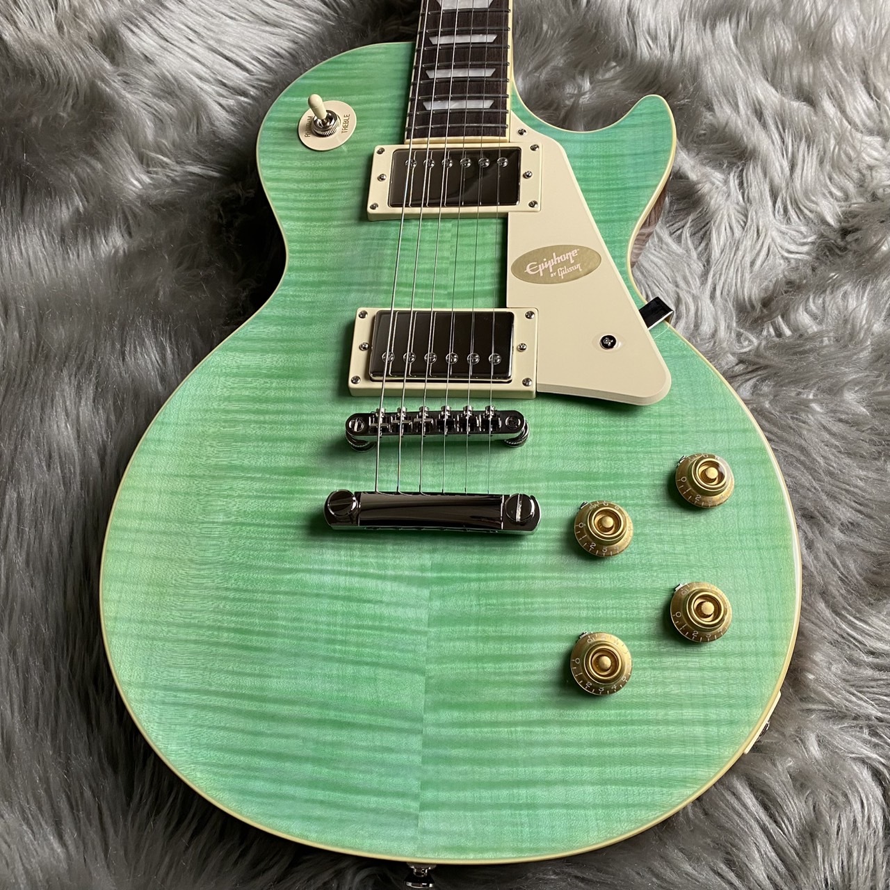Epiphone Les Paul Standard 50s Figured -Seafoam Green【最大36回