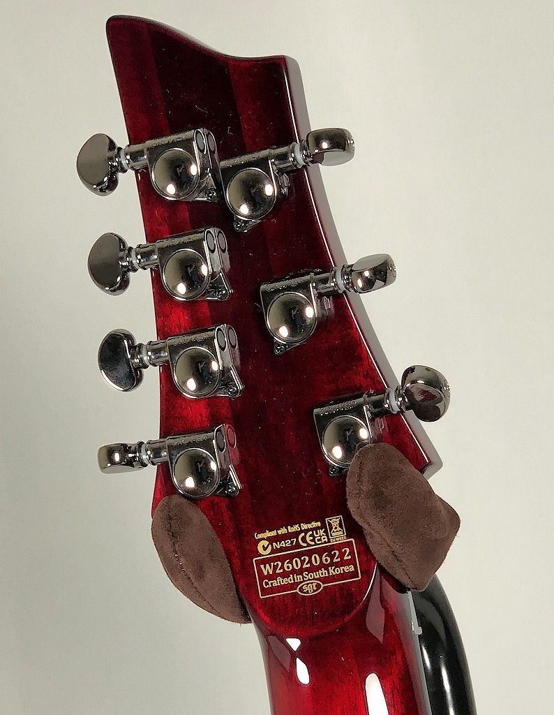 SCHECTER HELLRAISER C-7 FR [AD-C-7-FR-HR] -Black Cherry-《NEW