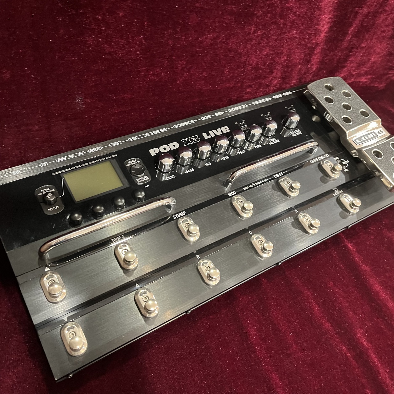 【中古】LINE6 POD X3 LIVEギターエフェクター 純正電源アダプタ付 LINE 6 POD X3 LIVE（中古）【楽器検索デジマート】