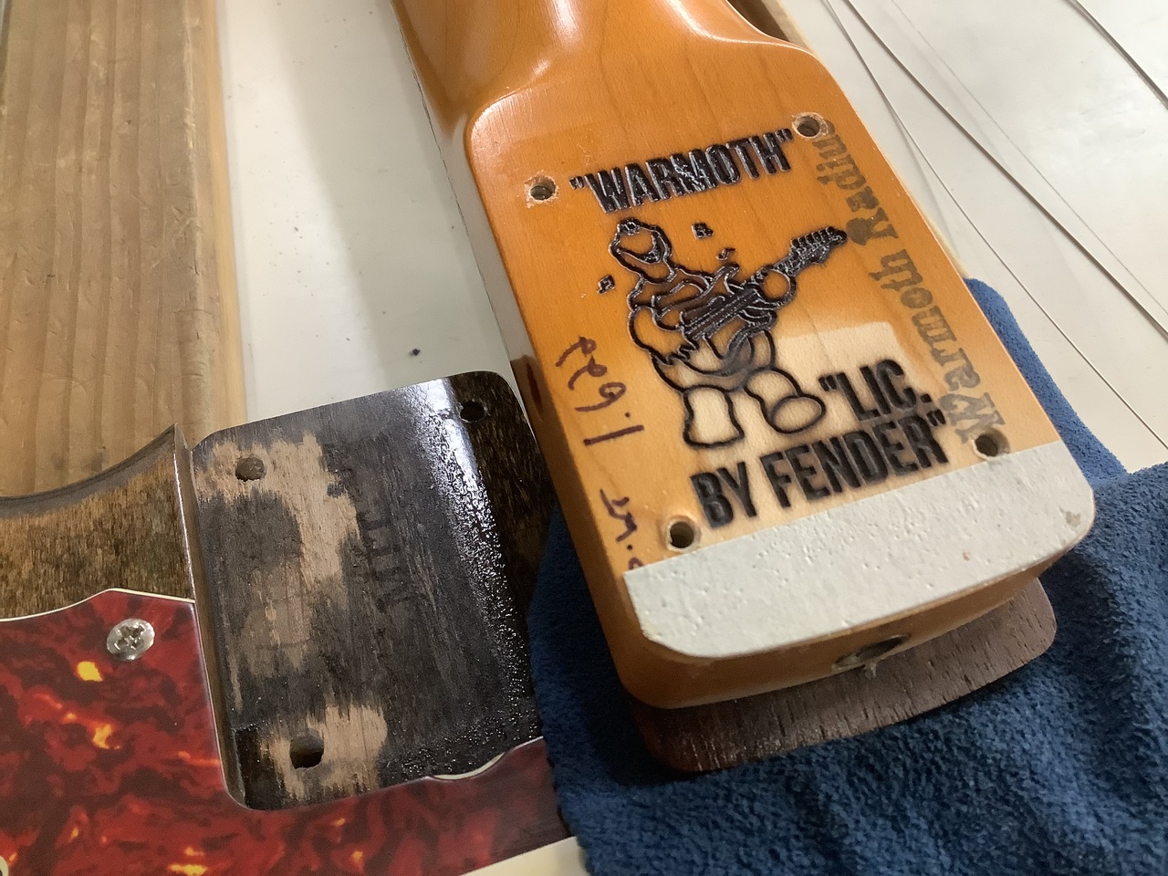 WARMOTH Jazzmaster コンポーネントギター Relic (Warmothネック