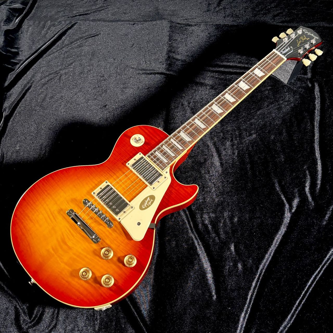 Epiphone Les Paul Standard 50s Figured Top Washed Cherry Sunburst