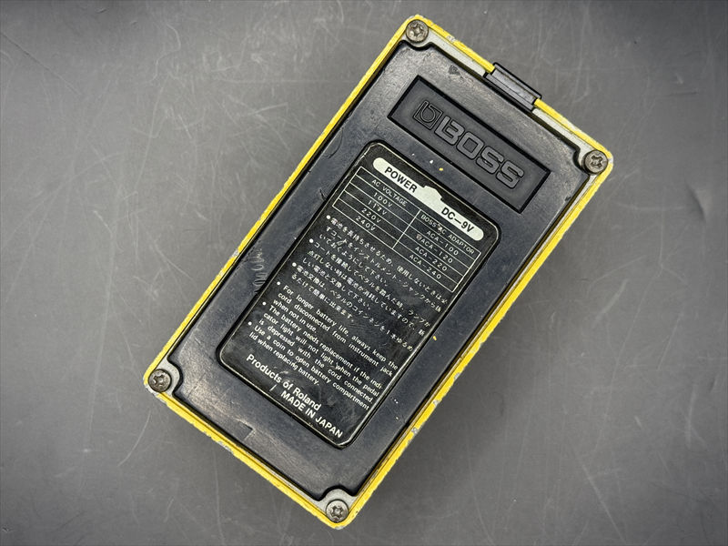 BOSS OD-1 ＮＥＣ クワッドオペアンプ μPC4741C　スケルトン BOSS OD-1 Over Drive 【NEC μPC4741C】 <ボス>｜平野楽器