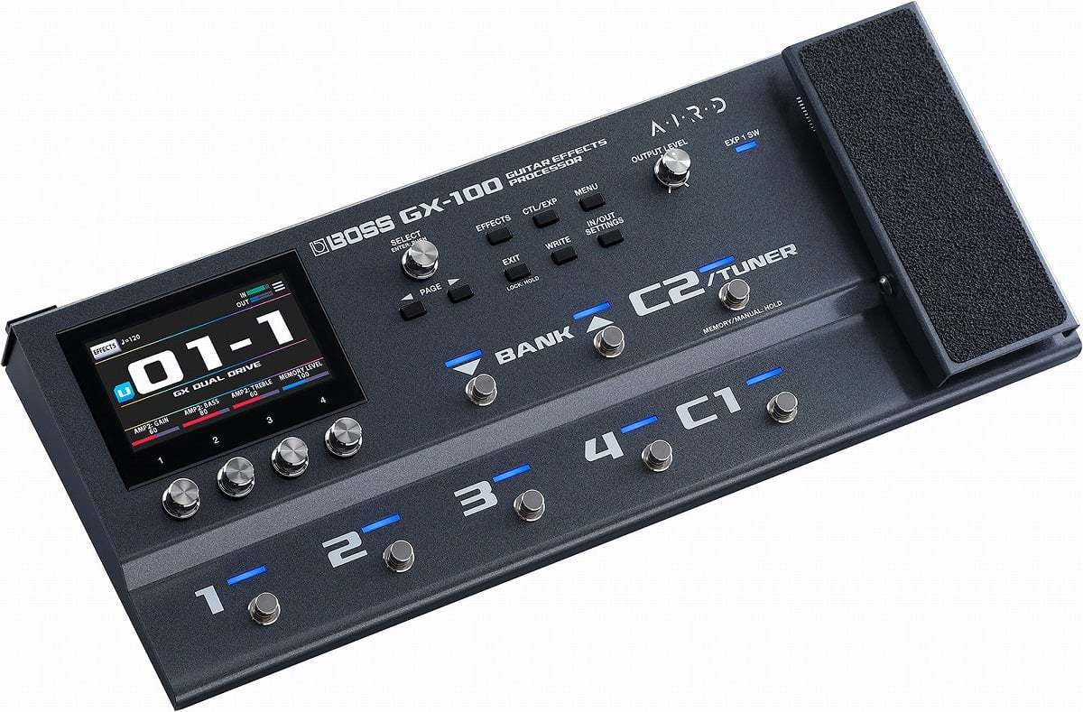 BOSS GX-100 Guitar Effects Processor [ヘッドフォン + ギター ...