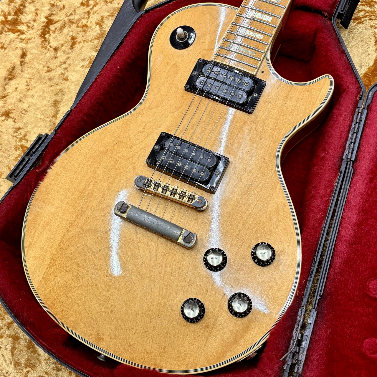 Gibson 【Vintage】Les Paul Custom Natural w/ Maple Fingerboard
