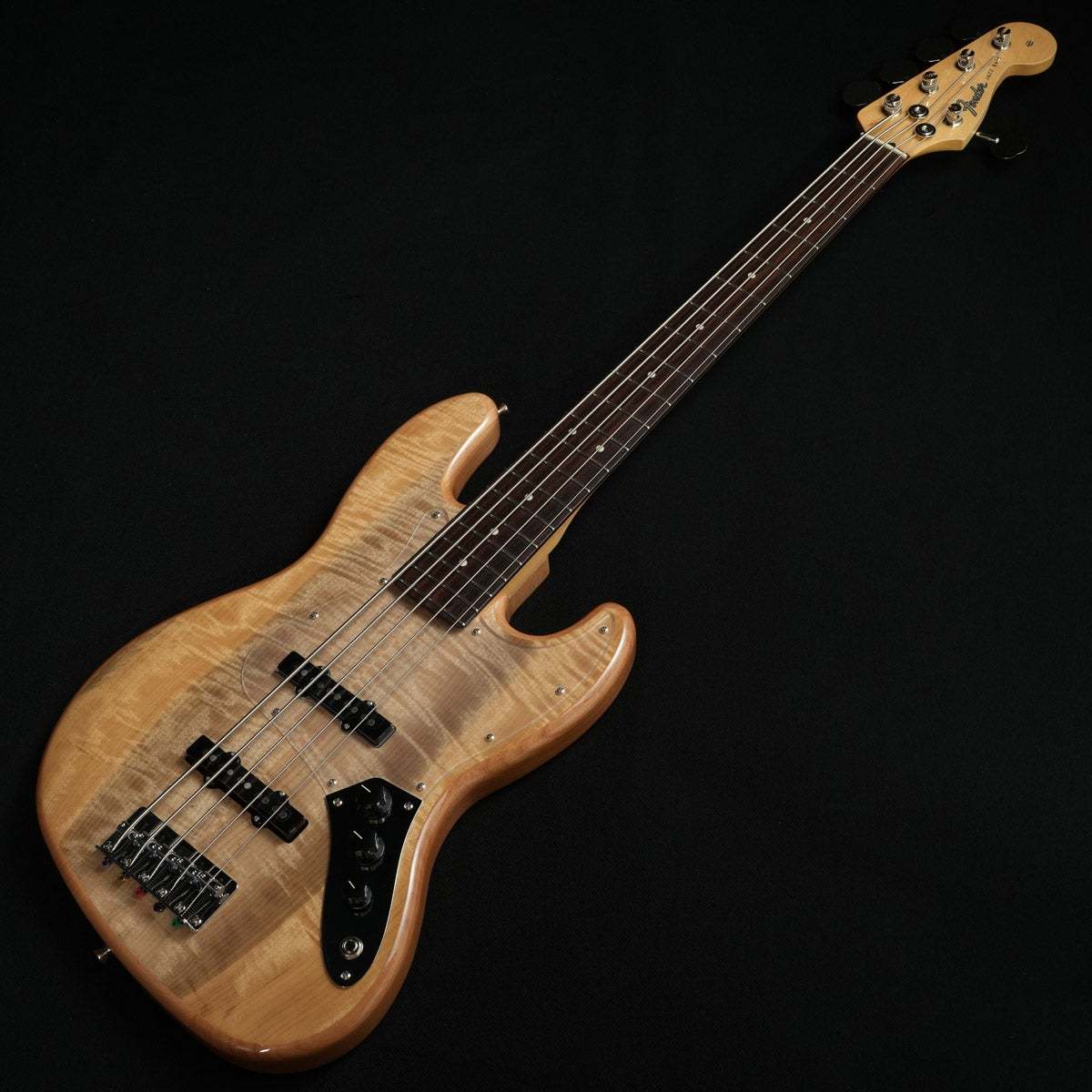 Fender ISHIBASHI FSR MIJ Hybrid II Jazz Bass V Myrtle Natural ≪S