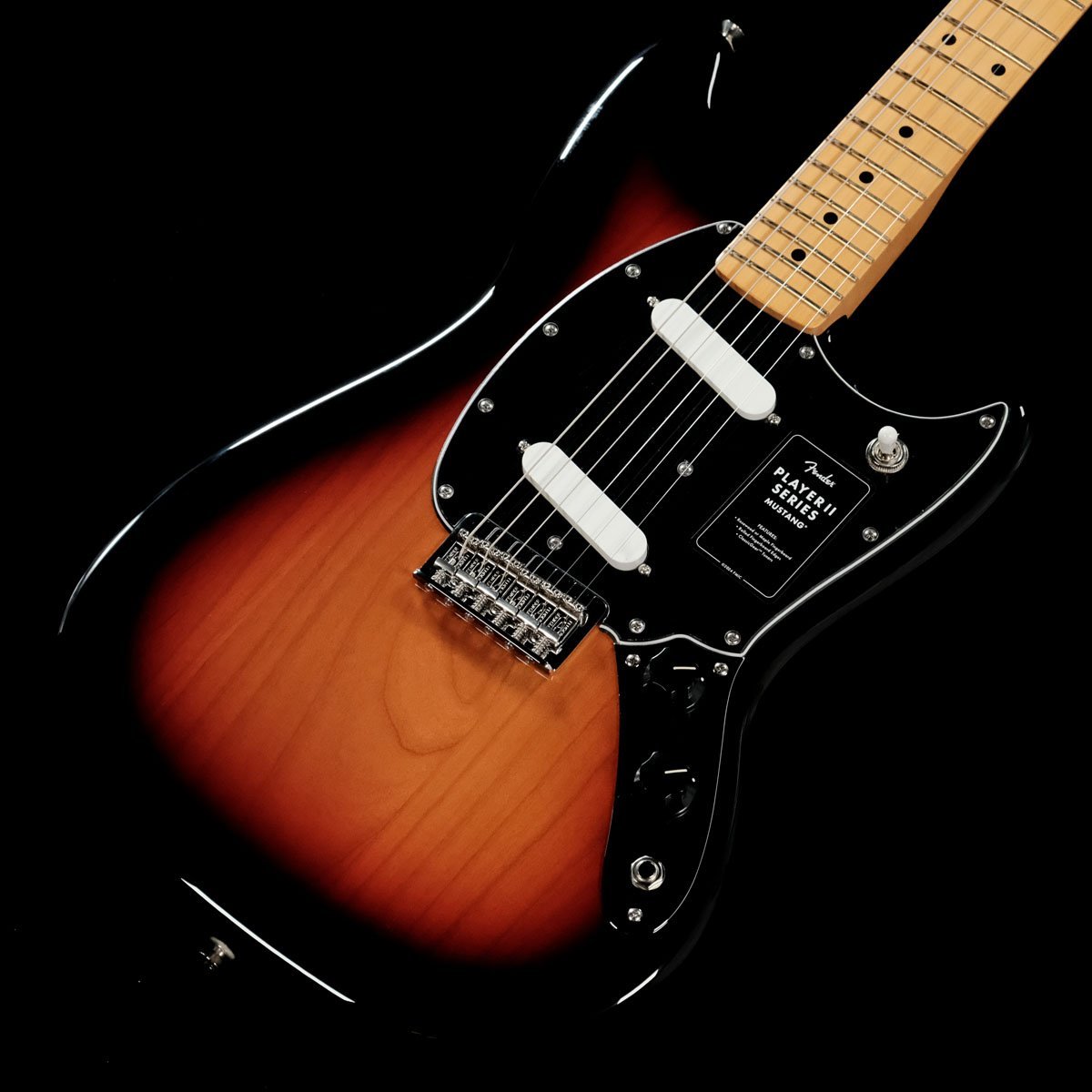 楽天市場】Fender MEX Player II Mustang (3-Color Sunburst