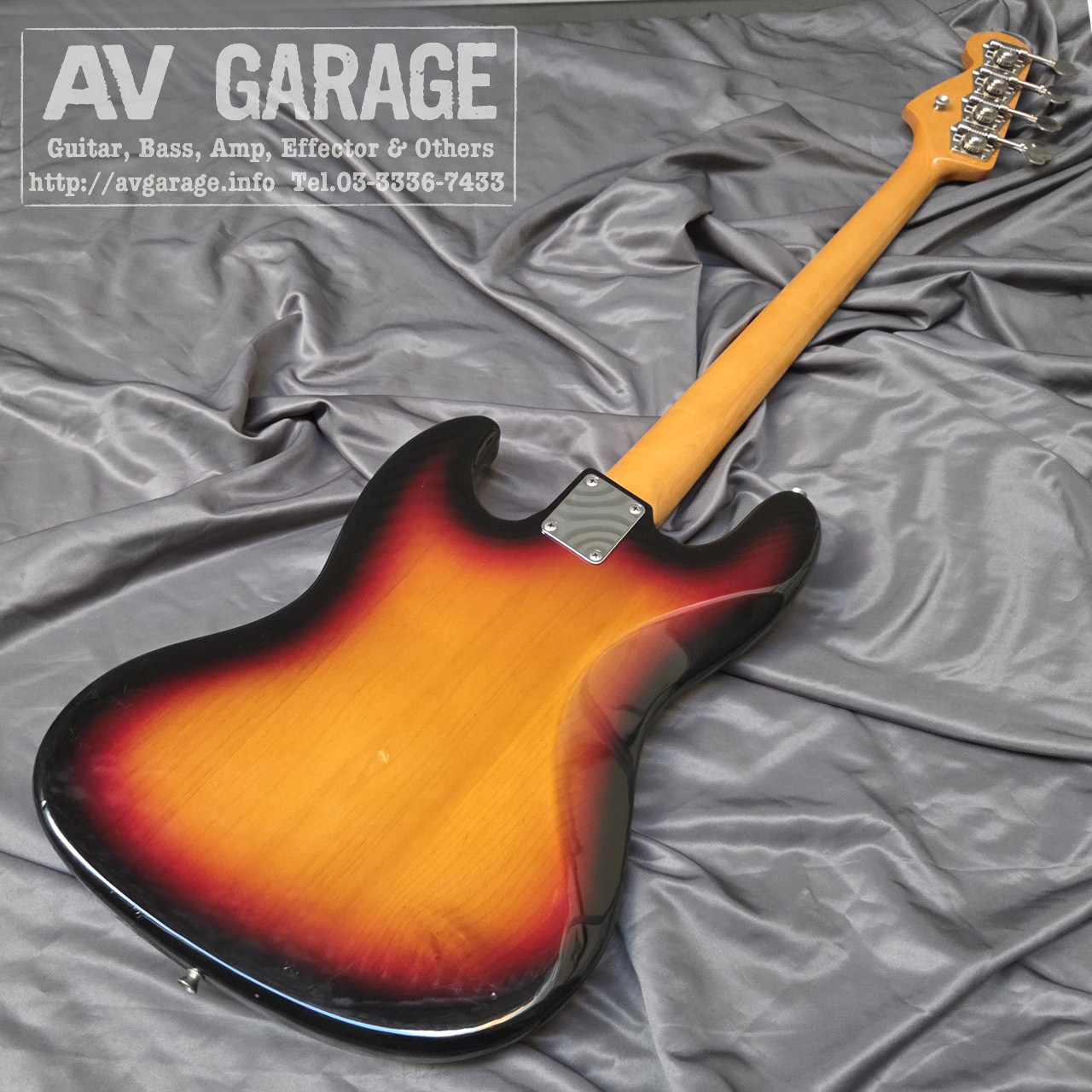 Fender Japan JB62-77FLフレットレス (SB/R) 2004年製 3.97kg 日本製