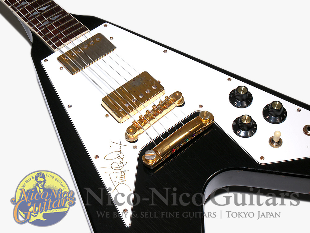 Gibson USA 1991 Jimi Hendrix Flying V Hall of Fame (Black)（中古