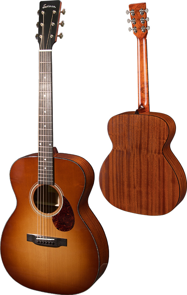 Eastman E1-OM-Deluxe-GB・ イーストマン OMシェイプ オール単板 P.U