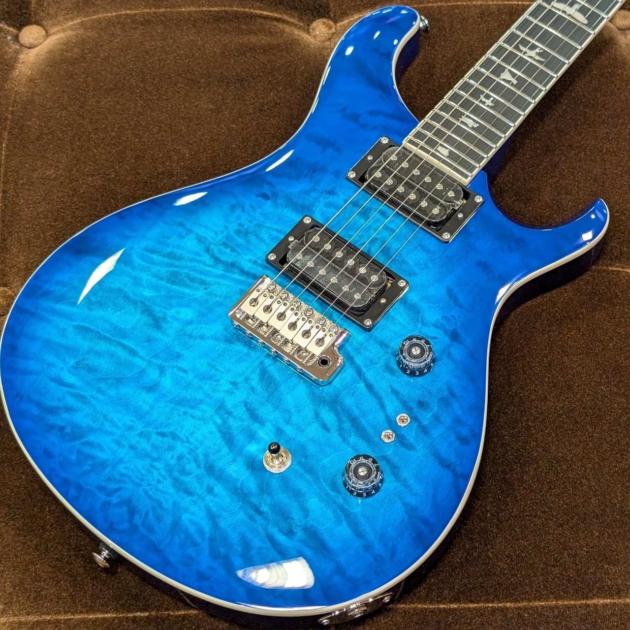 Paul Reed Smith(PRS) SE Custom 24-08 Quilt Package / LB (Lake Blue