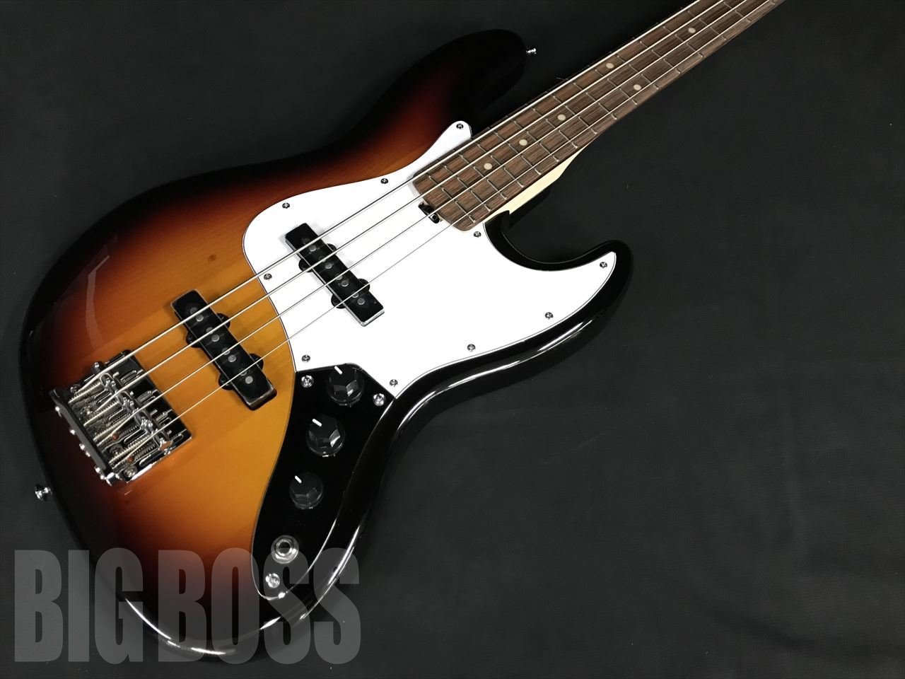 Kaalena KA-JB 3Tone Sunburst エレキベース サンバースト-www