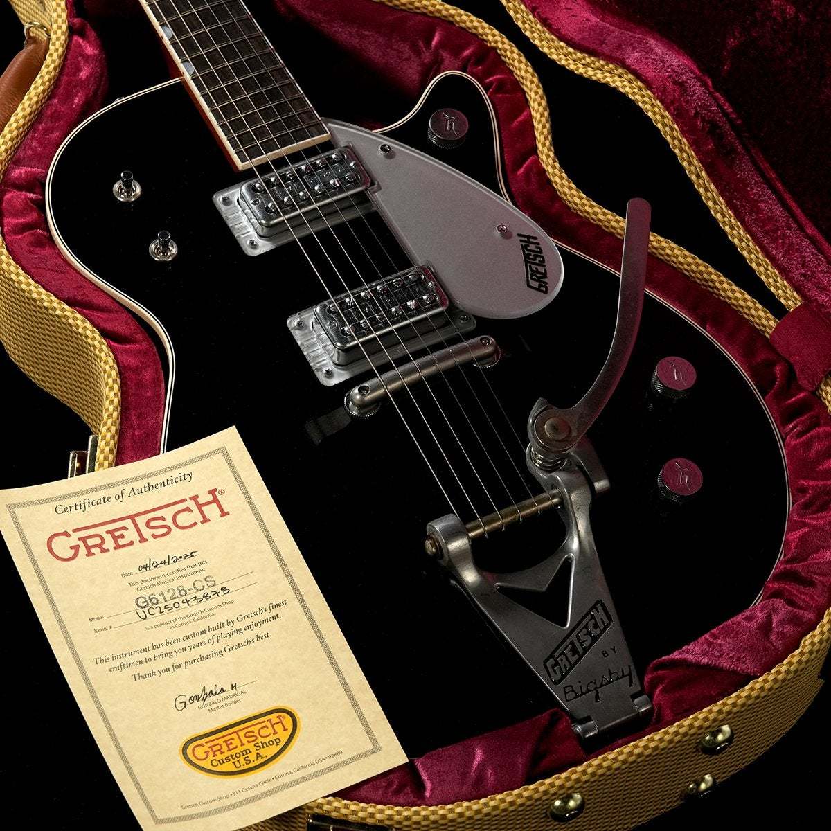 Gretsch U.S.A Custom Shop G6128-59 Duo Jet Relic Masterbuilt by