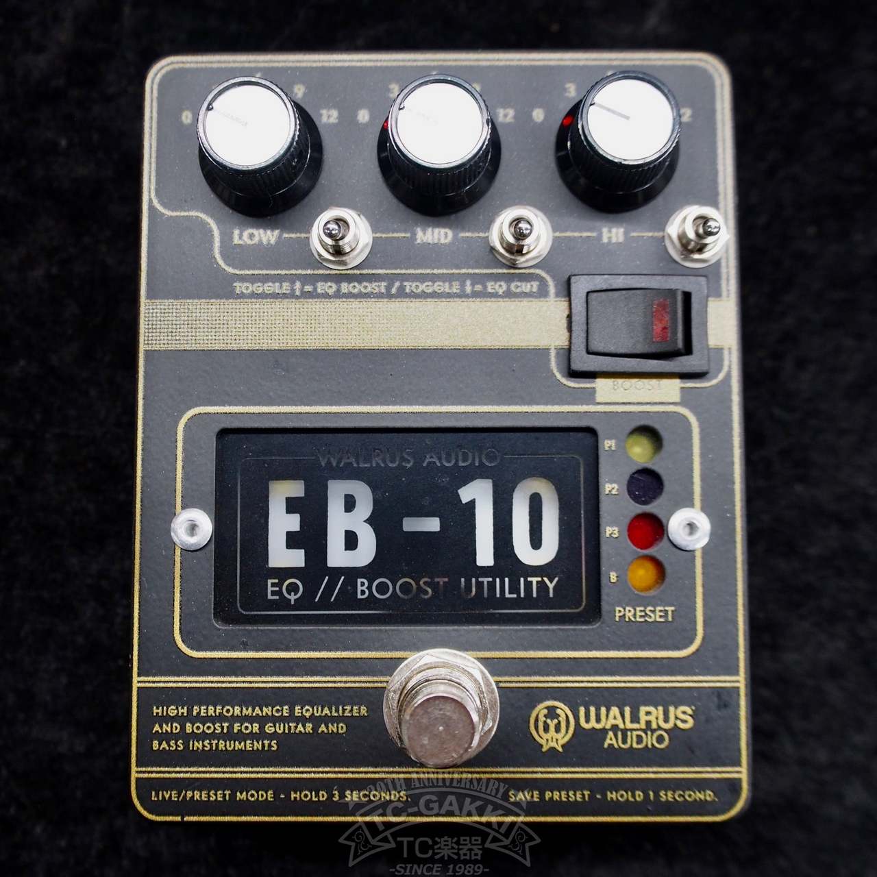 WALRUS AUDIO EB-10 EQ//BOOST UTILITY（中古）【楽器検索デジマート】