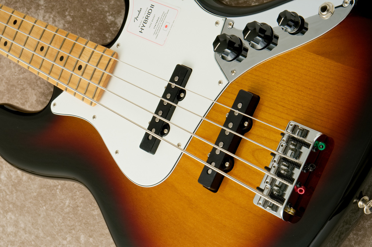 Fender Made in Japan Hybrid II Jazz Bass -3-Tone  Sunburst-【軽量】【4.09kg】【町田店】【決算セール】（新品特価/送料無料）【楽器検索デジマート】