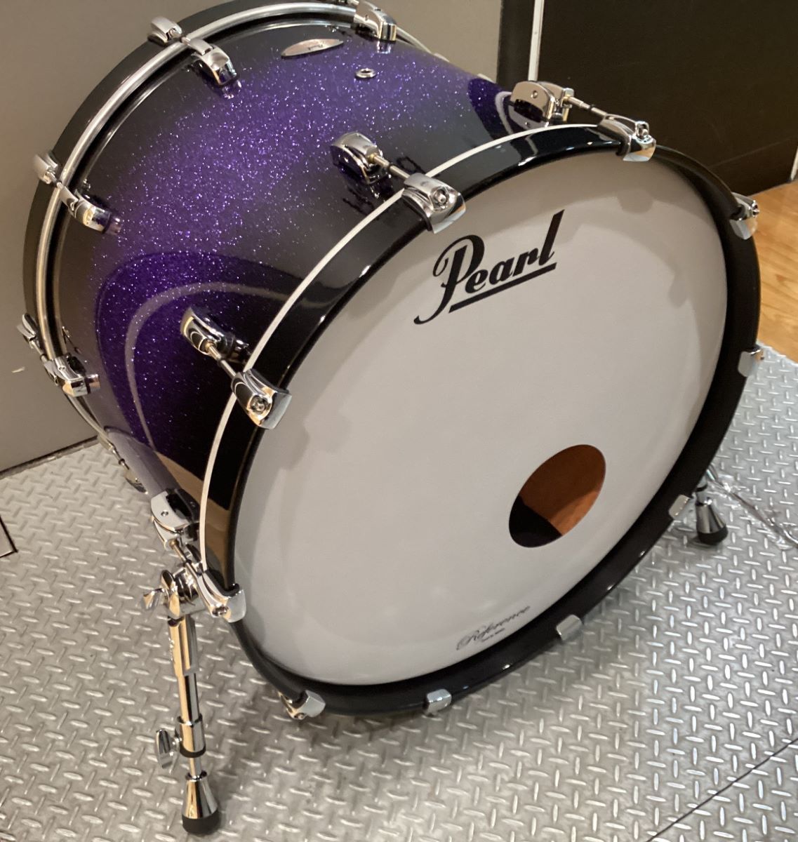 YAMAHA Pearl 旧リファレンス24インチバスドラム単品　RF2418B/C